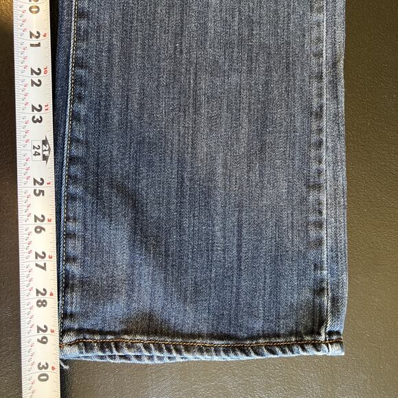 LUCKY BRAND Jeans Womens 10/30 Blue Mid Rise Straight Stretch Denim 29.5" Inseam - Picture 13 of 14